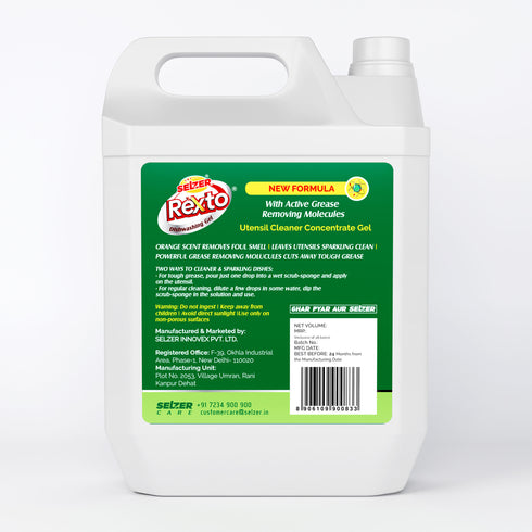 Rexto Dish Wash Gel - 5Ltr