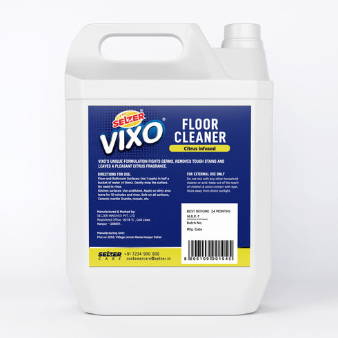 Vixo Floor Cleaner (Citrus) - 5Ltr
