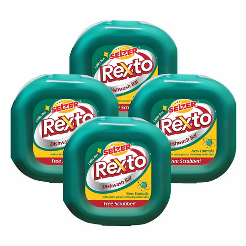 Selzer Rexto Dishwash Utility Bar - 500g (Pack of 4)