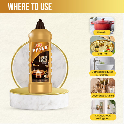 Selzer Copper & Brass Metal Cleaner - 250ml