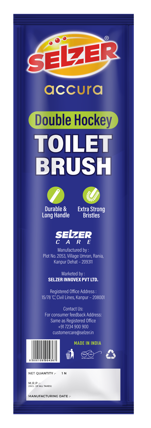 Double Hockey Toilet Brush