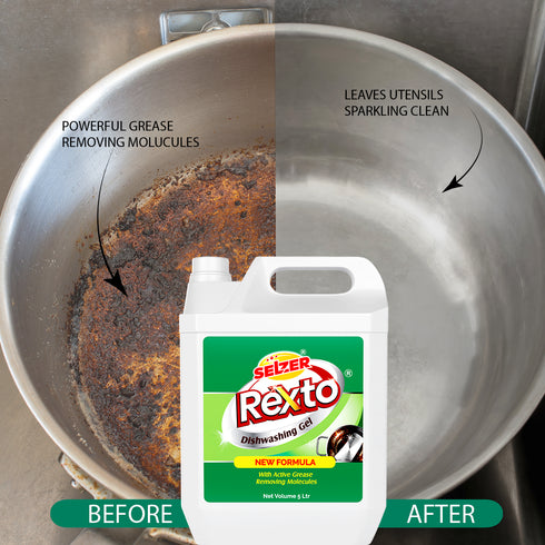 Rexto Dish Wash Gel - 5Ltr