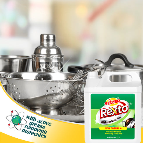 Rexto Dish Wash Gel - 5Ltr