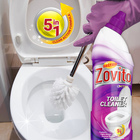 Selzer- ZOVITO Active Toilet Cleaner - 500ml (Pack of 3)