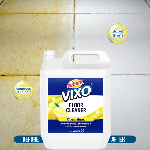 Vixo Floor Cleaner (Citrus) - 5Ltr