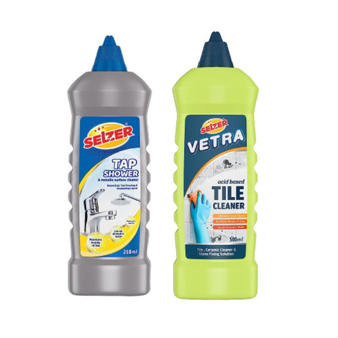 Selzer Tap Shower Cleaner & Tile Cleaner Combo