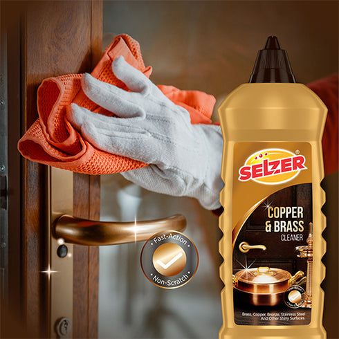 Selzer Instant Silver Cleaner, Tap Shower Cleaner & Copper Brass Cleaner