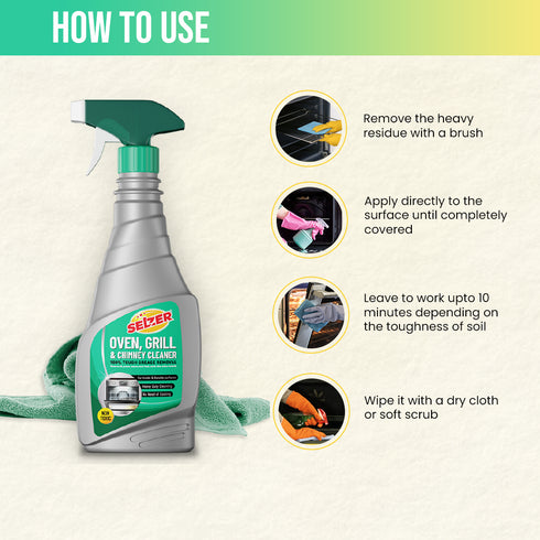 Selzer Oven Grill Chimney Cleaner & Tile Cleaner