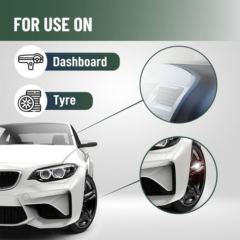 Selzer Dashboard & Tyre Polish for Instant Shines - 450ml