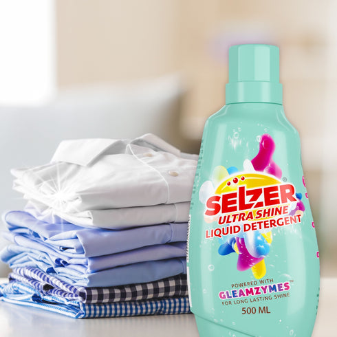 Selzer Ultrashine Liquid Detergent - 500ml (Pack of 2)