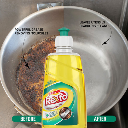 Rexto Dish Washing Gel (Pack of 2)