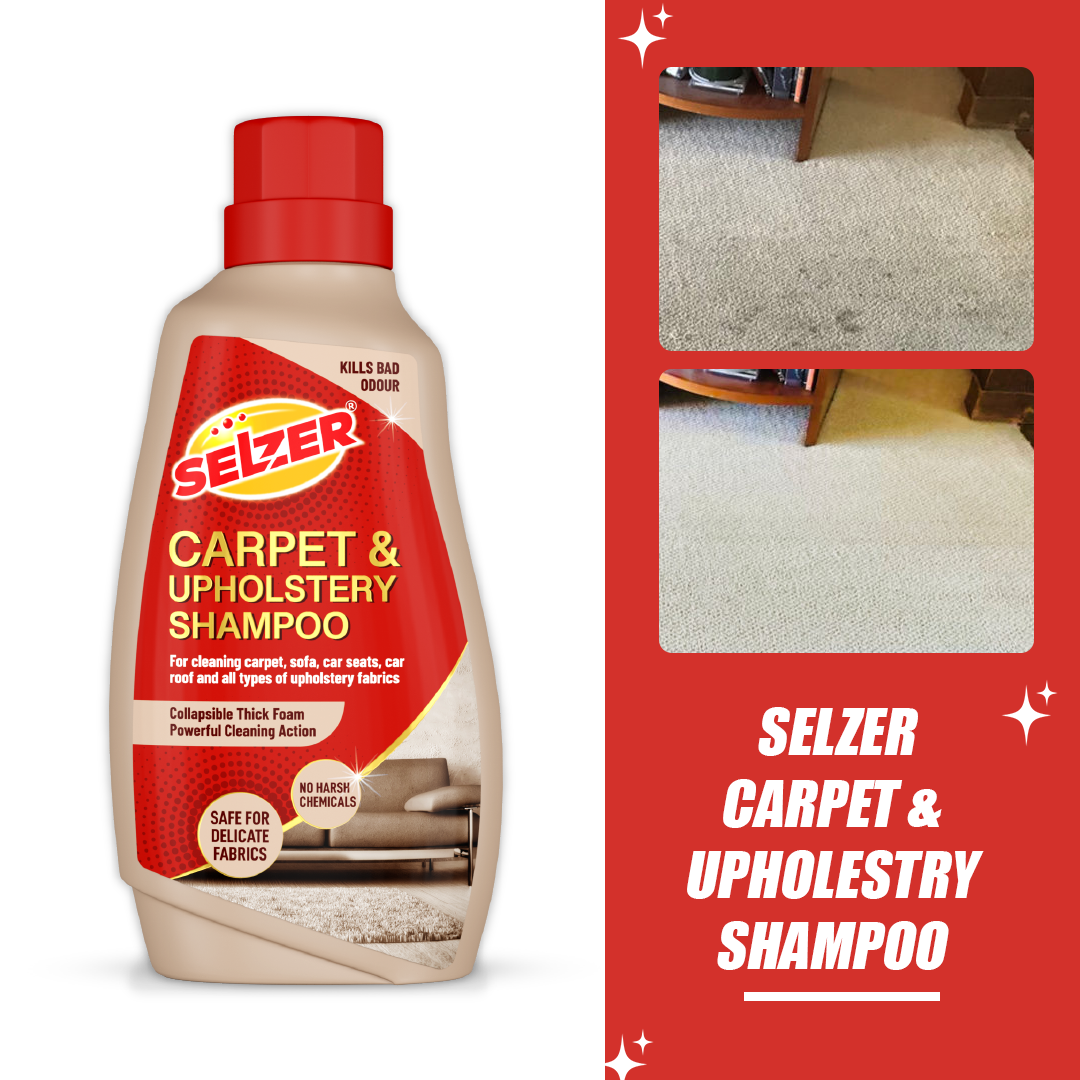 Deep Clean Revive Selzer Carpet Shampoo for Fresh Carpets Selzer Home Care Products