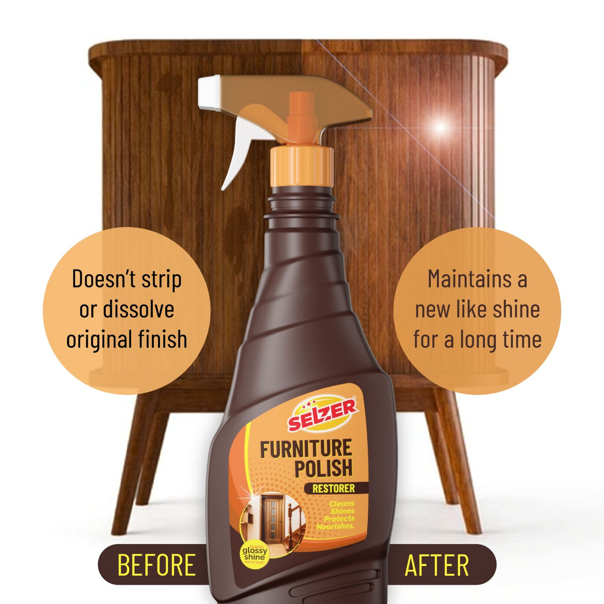 Enhance the Beauty of Furniture With Selzer Furniture Polish – Selzer ...